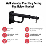Wall Mounted Punching Boxing Bag Holder Bracket with Swivel Mount - Low Angle