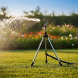 Tripod Rotating Sprinkler Automatic Irrigation Garden Watering