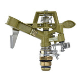Tripod Rotating Sprinkler Automatic Irrigation Garden Watering - Top-Down View