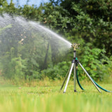 Tripod Rotating Sprinkler Automatic Irrigation Garden Watering - 45-Degree Angle