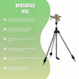Tripod Rotating Sprinkler Automatic Irrigation Garden Watering