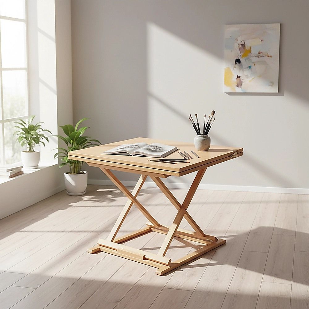 Portable Foldable Art Sketching Table Painting Drawing Easel Artists