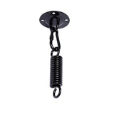 Heavy Duty Swing Hanger Suspension Ceiling Hook Spring Carabiner - Top-Down View