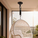 Heavy Duty Swing Hanger Suspension Ceiling Hook Spring Carabiner - Close-Up Angle