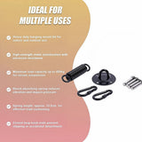 Heavy Duty Swing Hanger Suspension Ceiling Hook Spring Carabiner
