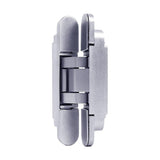 Hidden Door Hinges 180° Heavy Duty 3D Adjustable Silver 40kg