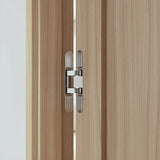 Hidden Door Hinges 180° Heavy Duty 3D Adjustable Silver 40kg
