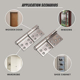 Lift Off Door Hinges Rising Butt Screen Hinge Pair - Low Angle
