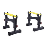 2x Deadlift Sling Racks Barbell Jack Squat Wedge