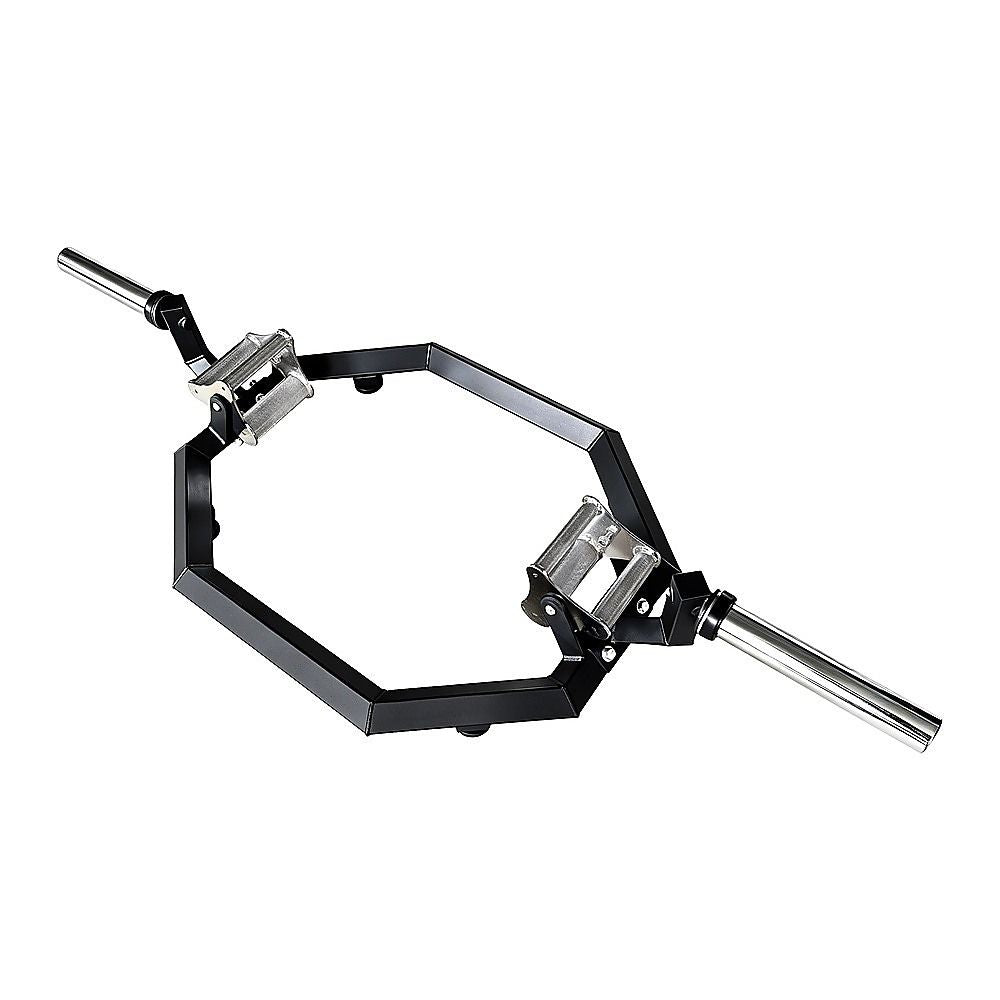 Fitness EZ Load Hex Trap Bar with Knurled Tri Grip