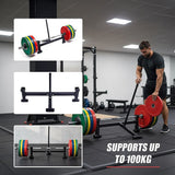 Heavy Duty Steel Deadlift Jack with Anti Slip Handle - Close-Up Angle
