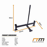 Heavy Duty Steel Deadlift Jack with Anti Slip Handle