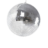 Silver Mirror Disco Ball Hanging DJ Party Decor