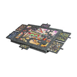 1000 Piece Felt Jigsaw Puzzle Board with 6 Drawers Portable Table