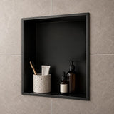 Stainless Steel Shower Niche 32x32cm Shelf Insert Wall Recessed