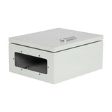 300x250x140mm Carbon Steel Electrical Enclosure Box IP65 Wall Mount - Rear View