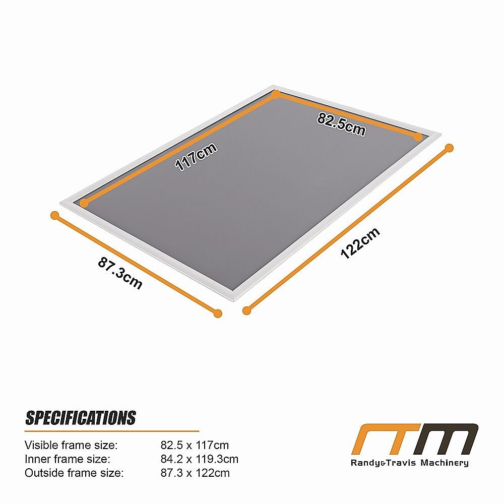 A0 2pc Aluminium Snap Poster Frame Wall Mount Sign Holder Silver