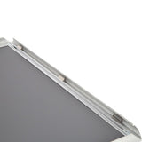 A1 2pc Aluminium Snap Poster Frame Wall Mount Sign Holder Silver