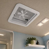 400x400mm Roof Vent Skylight for Caravan Motorhome - 45-Degree Angle