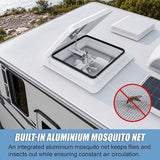 400x400mm Roof Vent Skylight for Caravan Motorhome