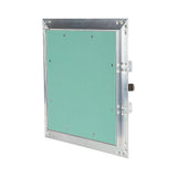 300x300mm Plasterboard Access Panel Aluminium Frame Inspection Hatch - Top-Down View