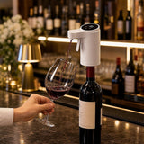 Electric Automatic Wine Decanter Aerator Pourer Pump - Front View