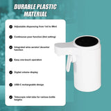 Electric Automatic Wine Decanter Aerator Pourer Pump - 45-Degree Angle