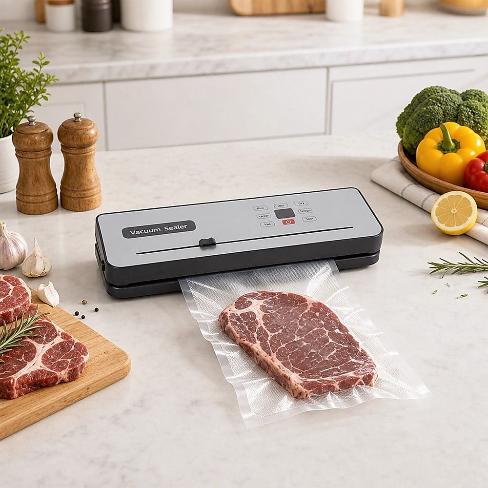 Cordless Food Vacuum Sealer Machine Dry Wet 30 Bags