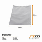 20cm x 30cm 100pcs Vacuum Sealer Bags Food Storage - Extra Image