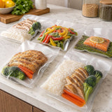 28cm x 50cm 100pcs Vacuum Sealer Bags Food Storage - Front View