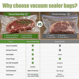 28cm x 50cm 100pcs Vacuum Sealer Bags Food Storage - Extra Image