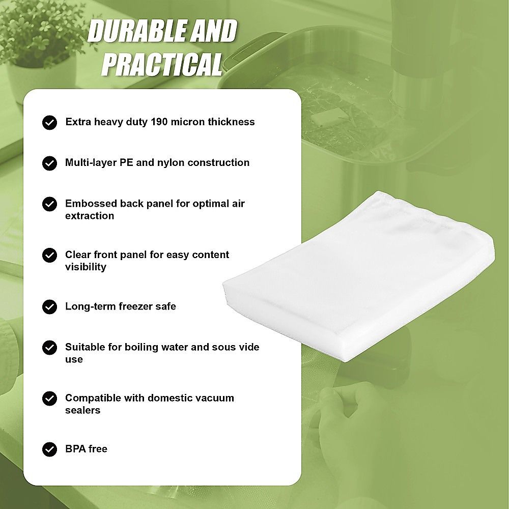 28cm x 50cm 100pcs Vacuum Sealer Bags Food Storage