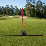 Portable Golf Swing Trainer Multi Functional Training Aid for Swing Practice Tempo and Strength Improvement - Side View