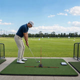 Portable Golf Swing Trainer Multi Functional Training Aid for Swing Practice Tempo and Strength Improvement