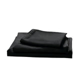 Microfiber Sheet Set 4 Piece Queen Black Deep Pocket Bed Sheets Soft Breathable Easy Care Bedding