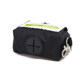 Poop Bag Holder with 2 Rolls Eco-Friendly Poop Bags - Moondidley Pets - Side View