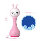 Alilo Smarty Rattle R1 Pink - Rear View