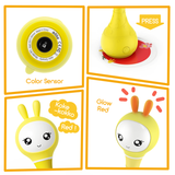 Alilo Smarty Rattle R1 Yellow - Side View