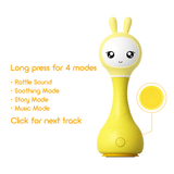 Alilo Smarty Rattle R1 Yellow - Top-Down View
