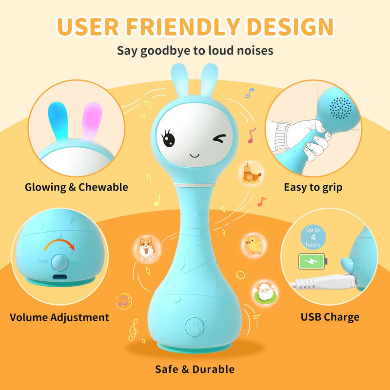 Alilo Smarty Rattle R1 Aqua