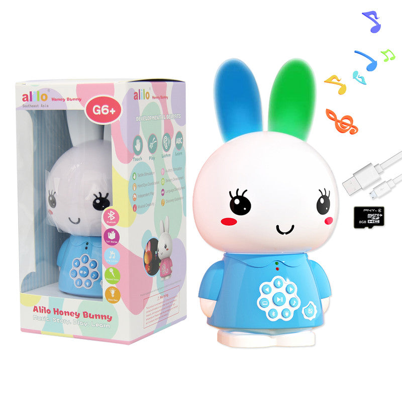 Alilo Bilingual Honey Bunny G6+ Blue (Chinese/English Learning Toy)