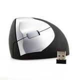 ErgoFeel Vertical Ergonomic Mouse - Right Handed - Wireless - Rear View