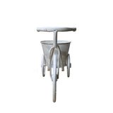 French Country Triangle w Pot Planter 21cm - Front View