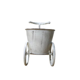 French Country Triangle w Pot Planter 21cm - Side View