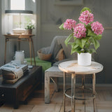 Potted Artificial Hydrangea 50cm - Front View