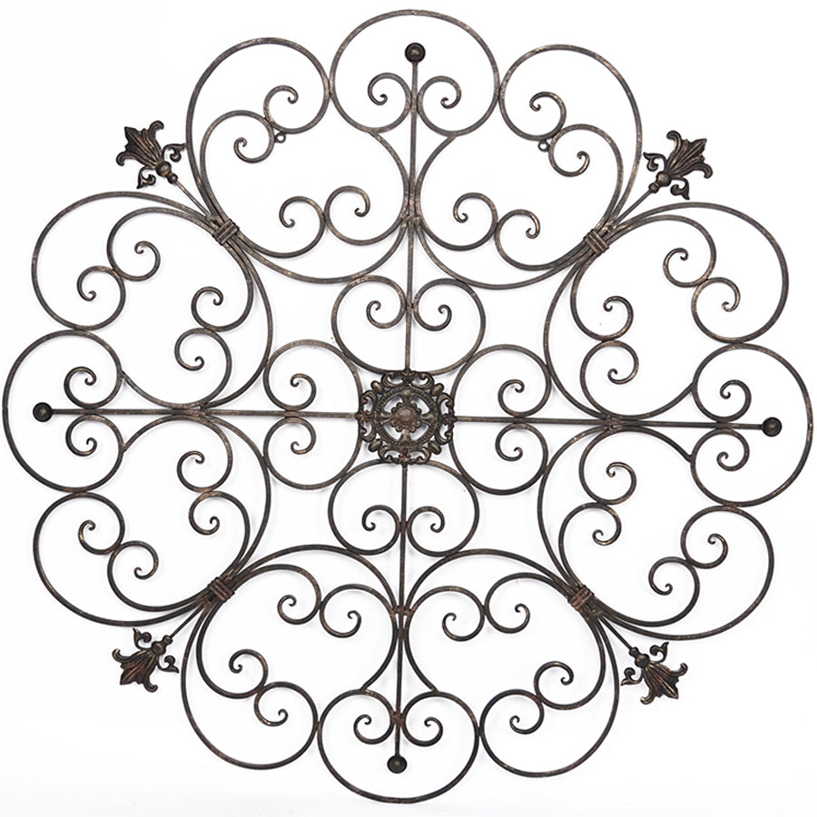 Circolo Fleur Metal Wall Art 93cm
