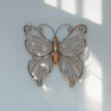 Stylish Design Wall Hanging Butterfly 46cm - Side View
