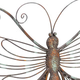 Stylish Design Wall Hanging Butterfly 46cm - Top-Down View