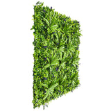 Lavandula Vertical Garden / Green Wall UV Resistant 1m X 1m - Side View