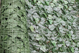 Artificial Ivy Leaf Hedging 3M x 1M Roll (Fake Ivy Roll) - Side View